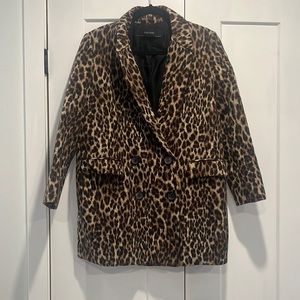 Zara Leopard Blazer